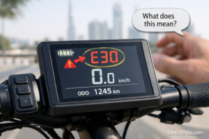 E-Bike Display Error Code