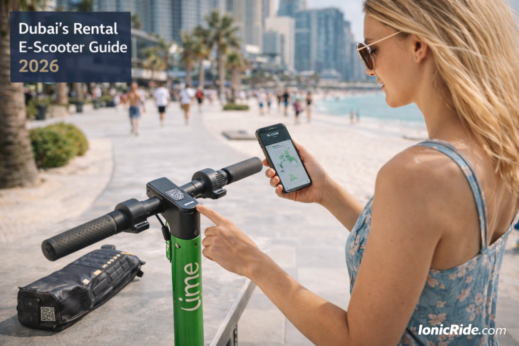 Comprehensive side-by-side comparison of Dubai's main e-scooter rental services showing pricing, coverage areas, scooter quality, and user ratings for 2026