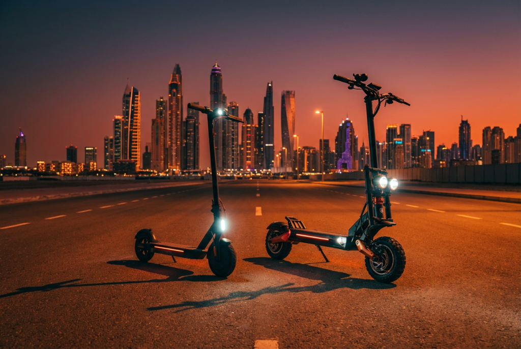 500W vs 1000W electric scooter in UAE — which motor do you actually need for Dubai