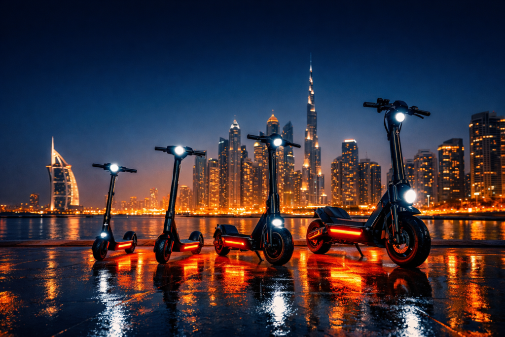 Best electric scooters in Dubai 2026 — top models tested and ranked for UAE conditions