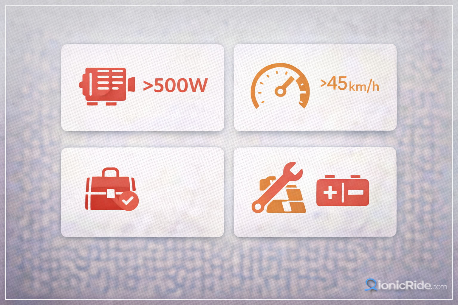 E-scooter registration requirements infographic for Dubai showing eligibility, documents needed and common approval conditions