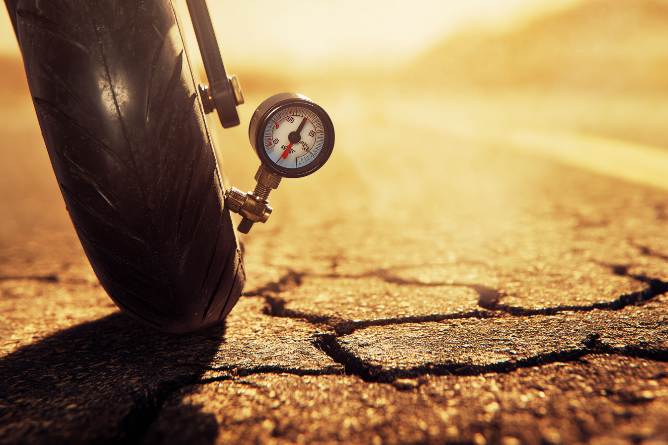 How pneumatic tires work on electric scooters and what Dubai heat does to tire pressure