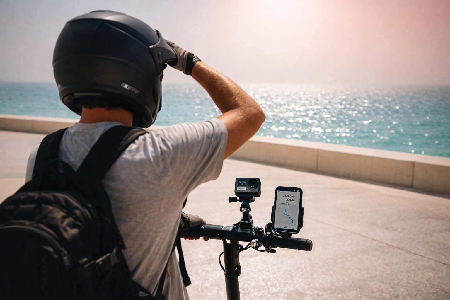 Segway Ninebot MAX G2 real range test — JBR loop in July at 38 degrees Dubai