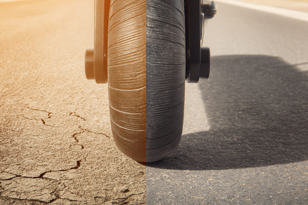 Solid tires vs air tires on electric scooters in UAE — which handles Dubai roads better