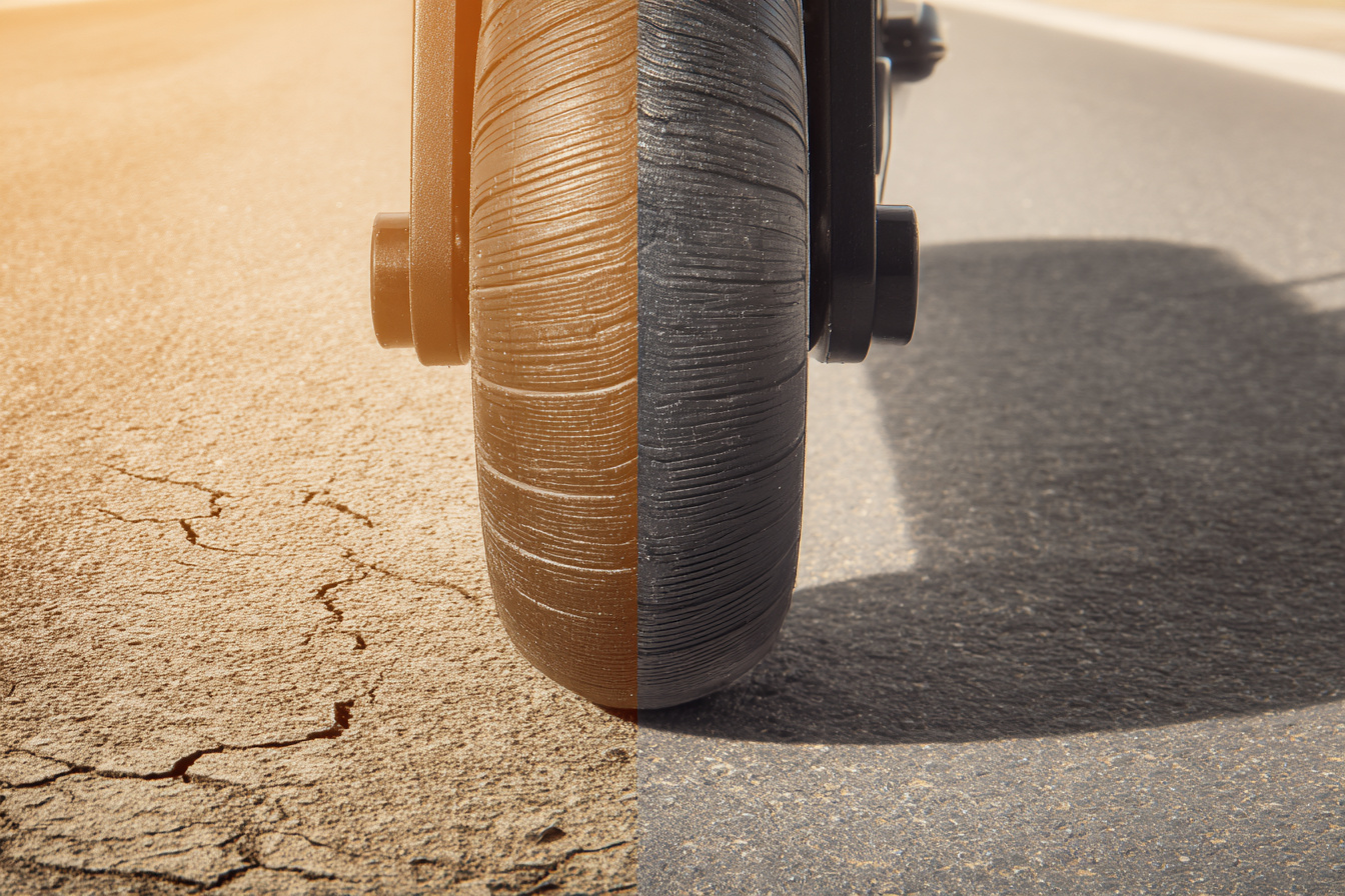 Solid tires vs air tires on electric scooters in UAE — which handles Dubai roads better