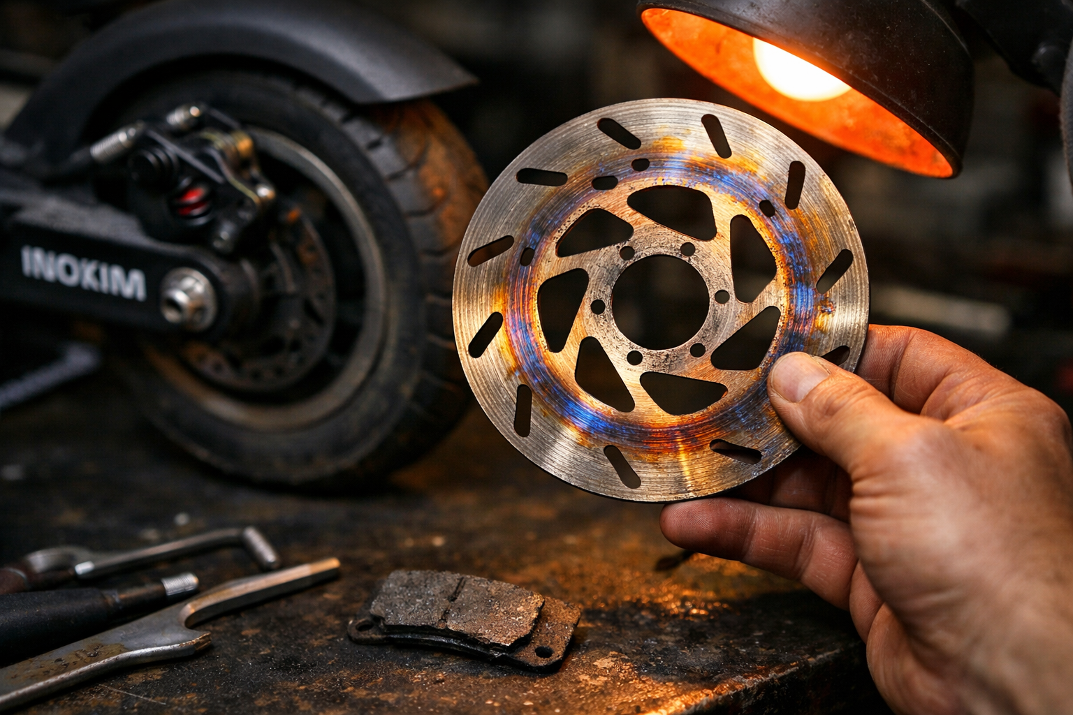 Workshop verdict — what breaks first on the Inokim Light 2 Max in UAE conditions