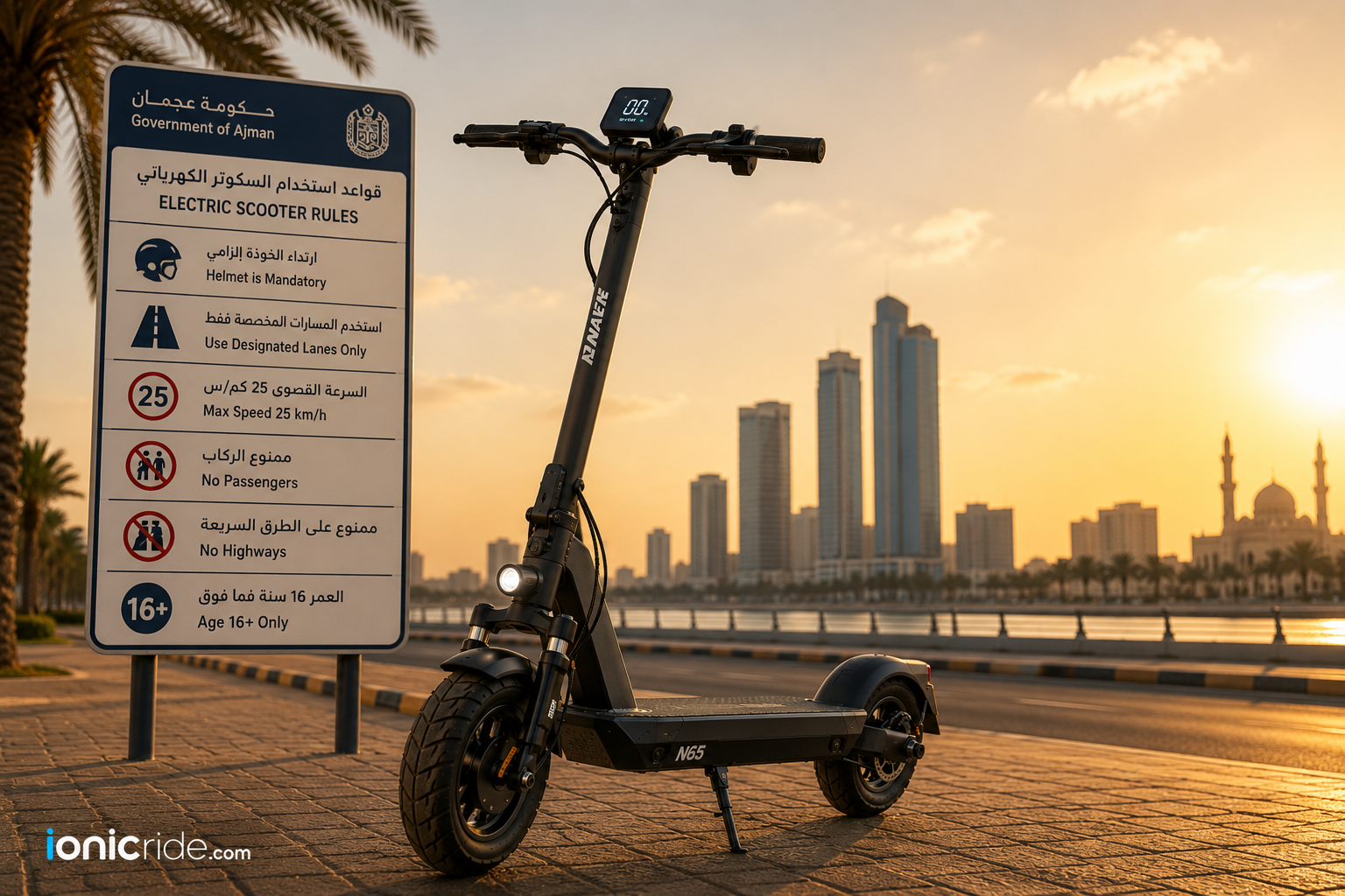 Explore the latest electric scooter rules in Ajman for 2026, including speed limits, helmet laws, lane restrictions, and fines. Learn why Ajman regulations are stricter than Dubai for e-scooter riders.