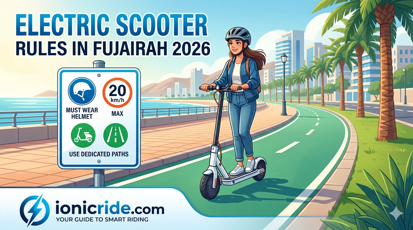 ELECTRIC SCOOTER RULES IN FUJAIRAH 2026