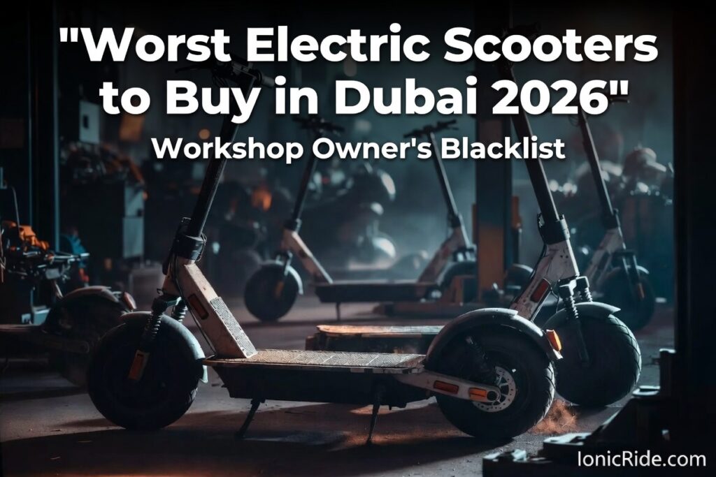Worst electric scooters to avoid buying in Dubai 2026