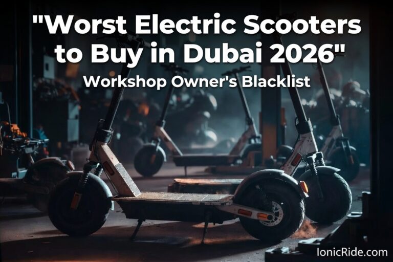 Worst electric scooters to avoid buying in Dubai 2026