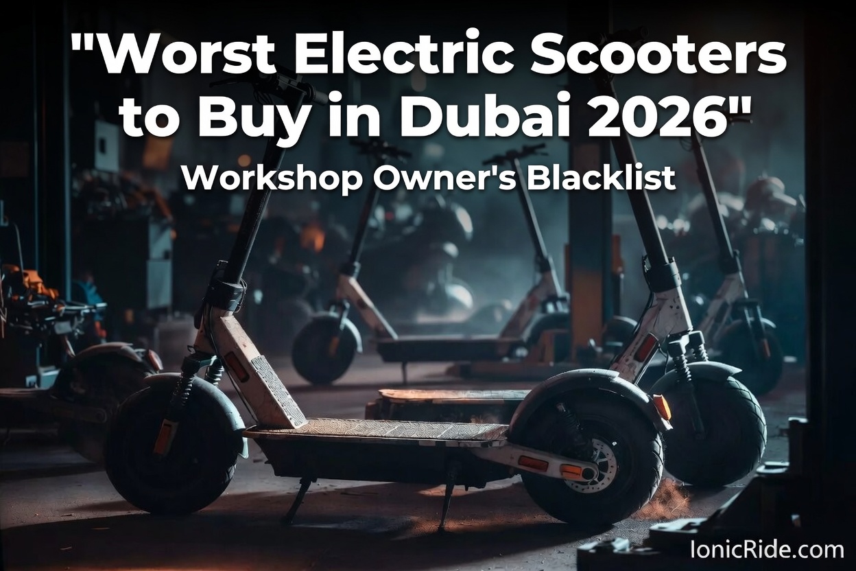 Worst electric scooters to avoid buying in Dubai 2026