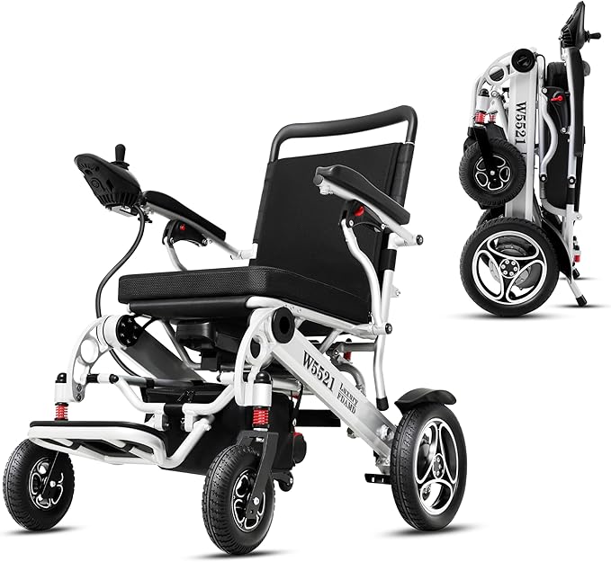 Innuovo intelligent folding electric wheelchair for adults, lightweight and portable