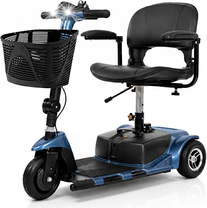 Vive 3-Wheel Mobility Scooter Vive 3-Wheel Mobility Scooter, electric powered, folding and compact for travel