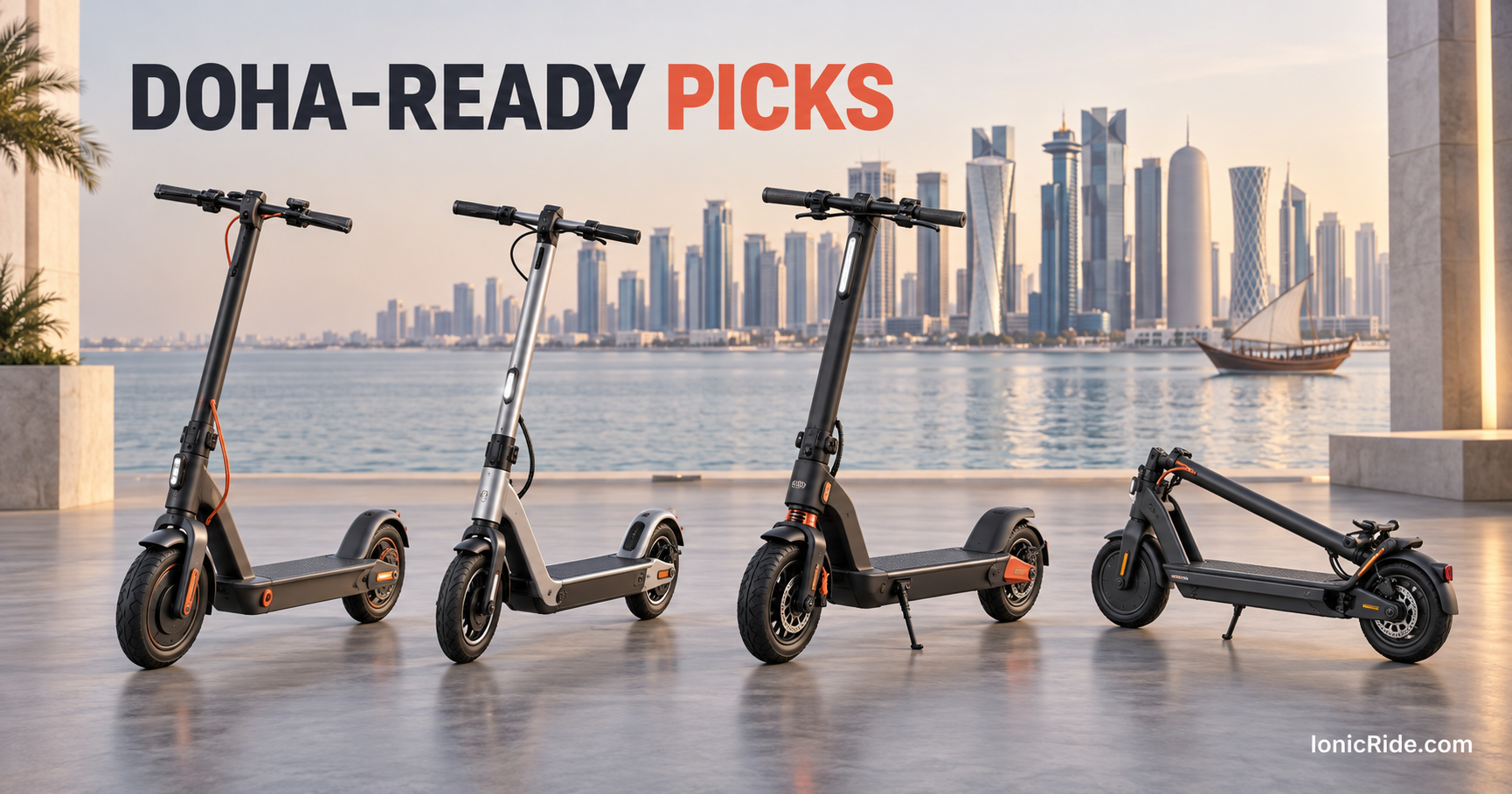 Best electric scooters for Qatar lined up — Xiaomi and Segway commuter models