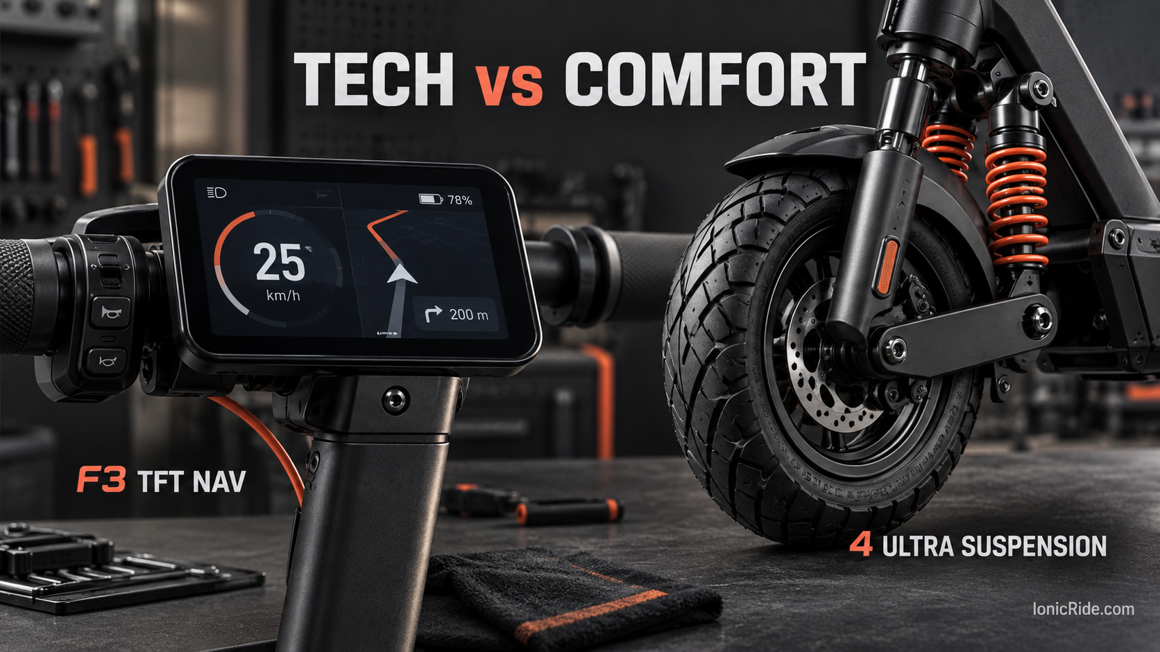 Segway F3 vs Xiaomi 4 Ultra features Segway F3 TFT display versus Xiaomi 4 Ultra — feature comparison