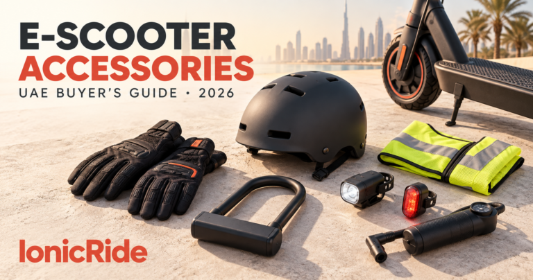 Best Electric Scooter Accessories in the UAE (2026): The Gear Worth Buying