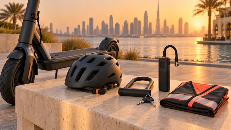 Electric Scooter Accessories UAE: What to Buy First